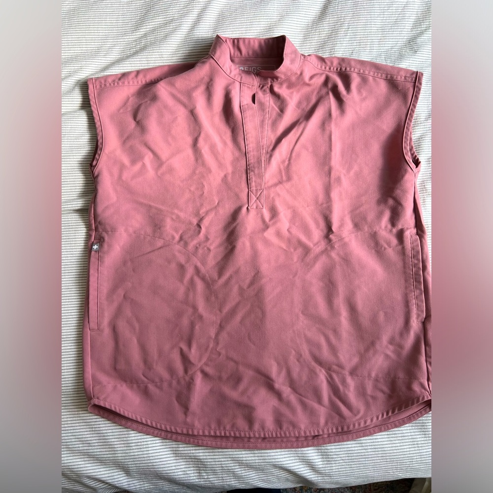 Figs Mauve Rafaela Scrub Top XXS
